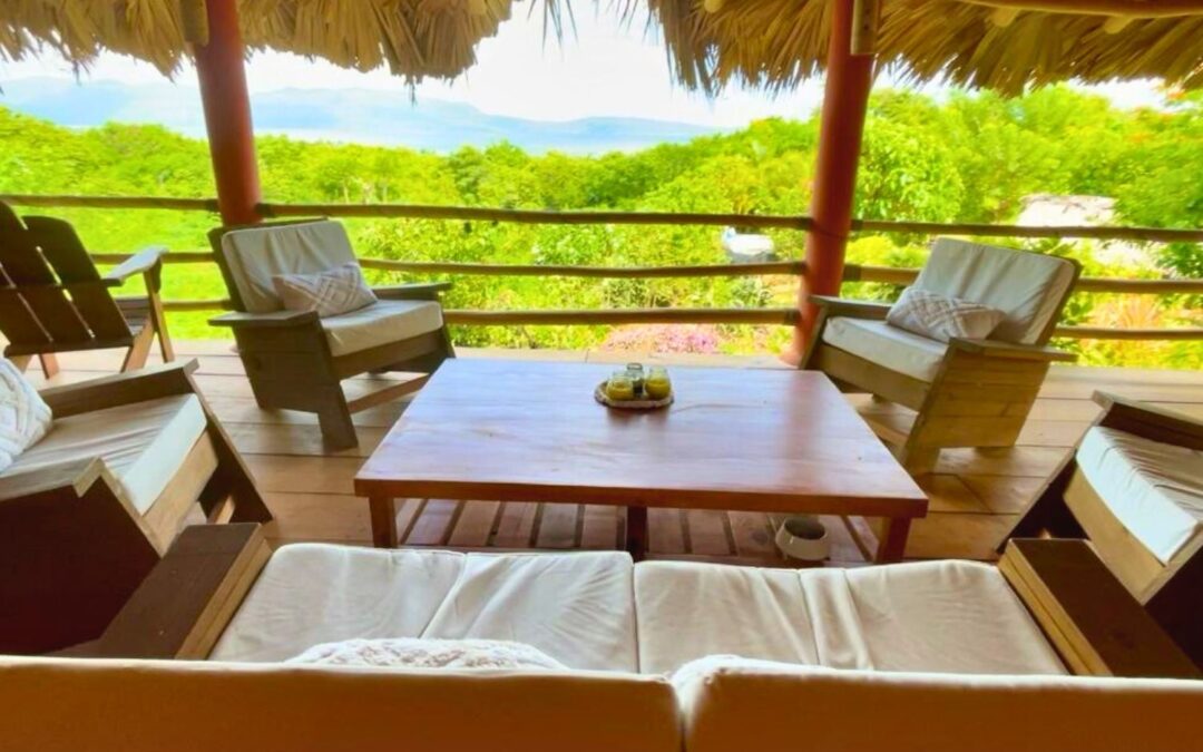 Caribbean Villa with Ocean View in Las Galeras